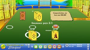 Island Blackjack screenshot