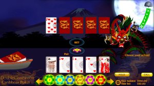 Japanese Caribbean Poker screenshot