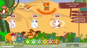 Prehistoric Blackjack screenshot
